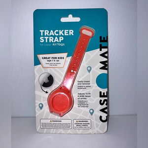 Case Mate, tracker strap, AirTags, ages 7+ adjusts to fit a wide range of wrist